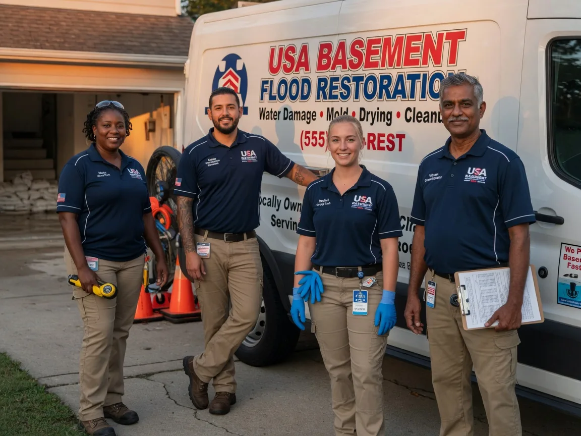 Basement Flood Cleanup company in Monroe, WI