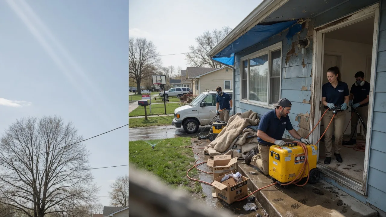Basement Flood Cleanup in Monroe, WI near me